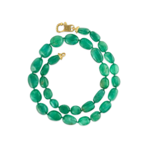 Tumbled Emerald Strand